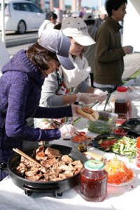 Global Picnic in Gothenburg taste of food